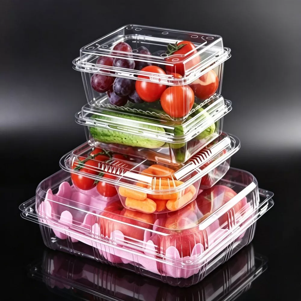 Škatla s svežim sadjem in zelenjavo PLA Food-Grade